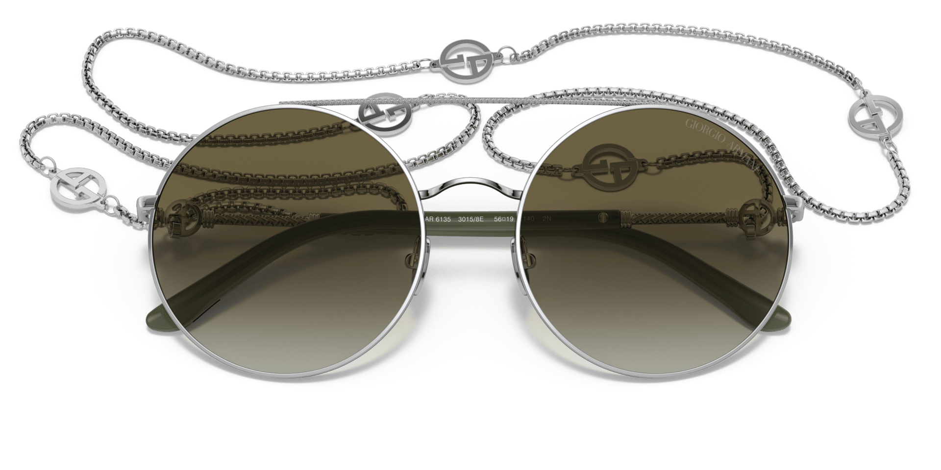 0AR6135 Steel Women Sunglasses