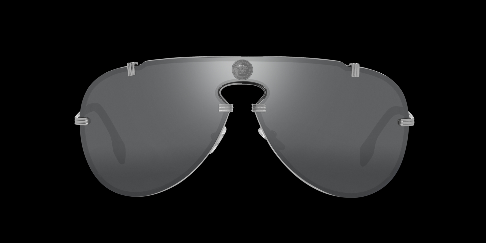 Versace Medusa Deco Oval Sunglasses | VERSACE