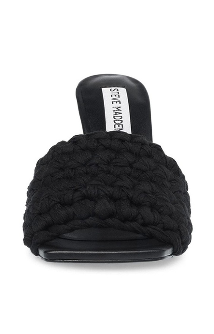 Jessyca Black Heel Sandals