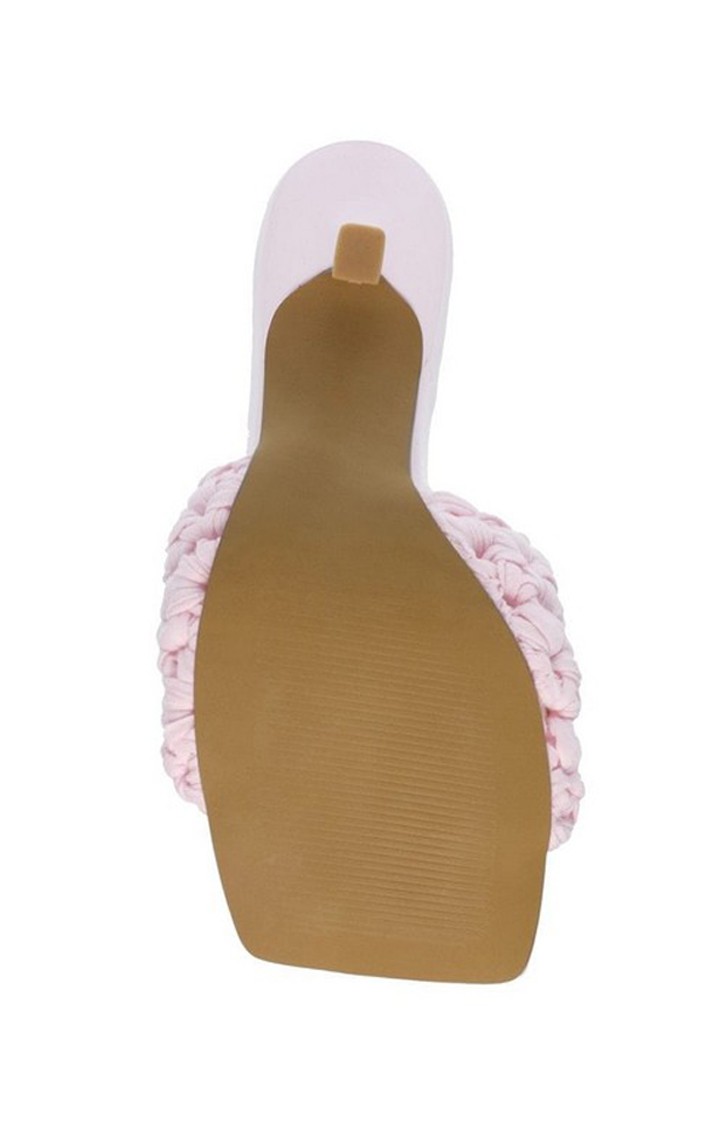 Jessyca Pink Heel Sandals