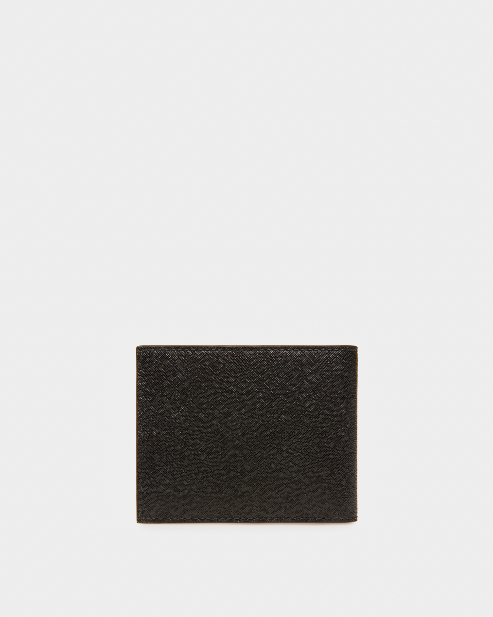 Bevye Recycled Leather Wallet In Black