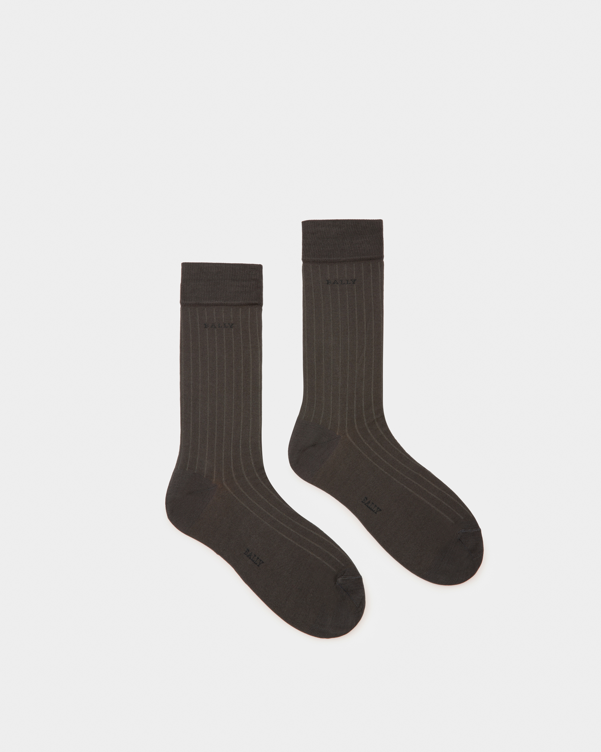 Grey Cotton Socks