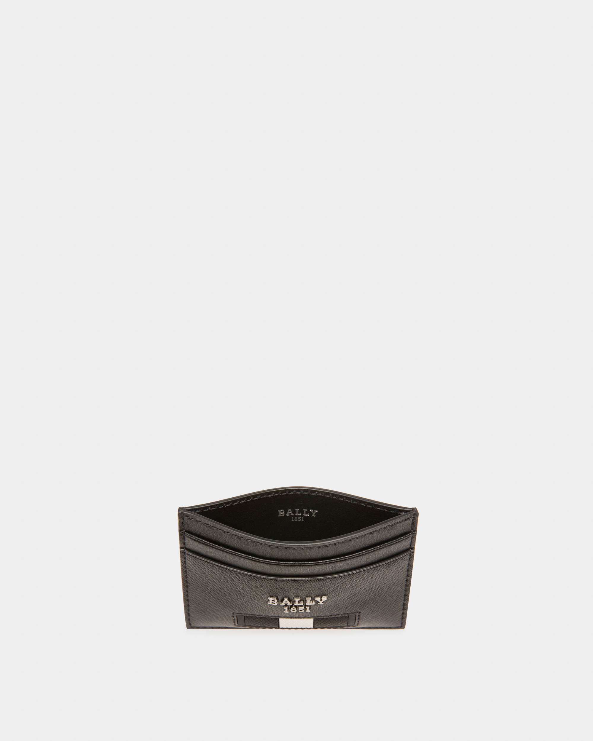 Bhar Leather Card Holder In Black