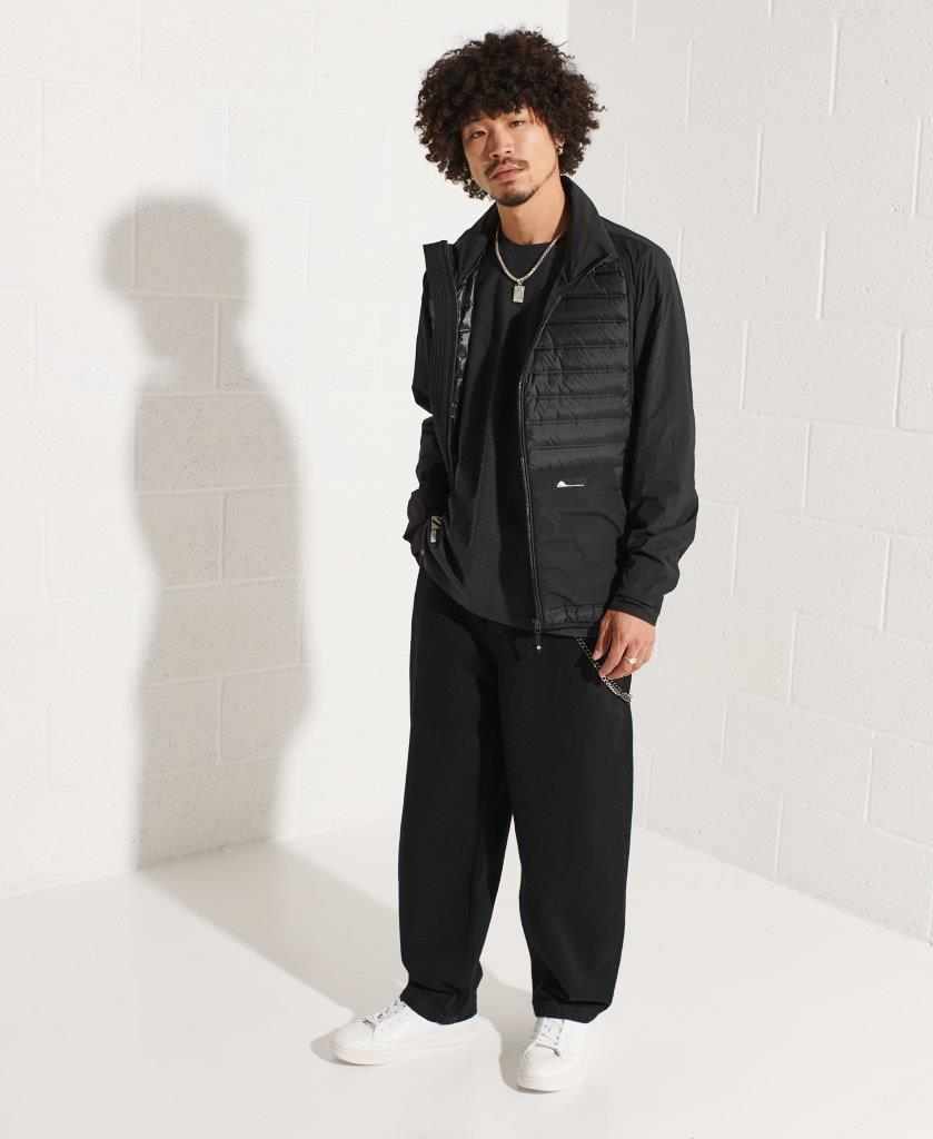 CASUAL HOODED DOWN JACKET