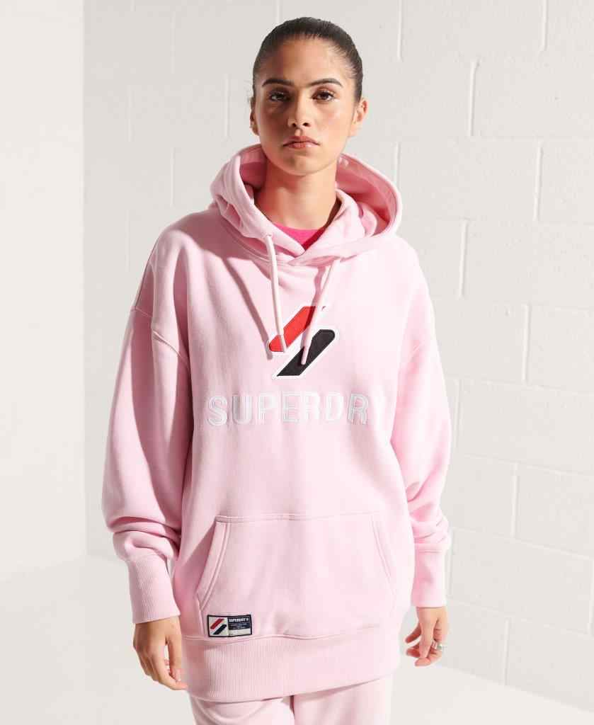 APPLIQUE OVERSIZED HOODIE