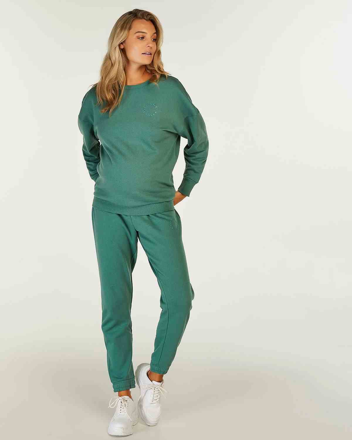 Brushed Sweat Boyfriend fit maternity jogger