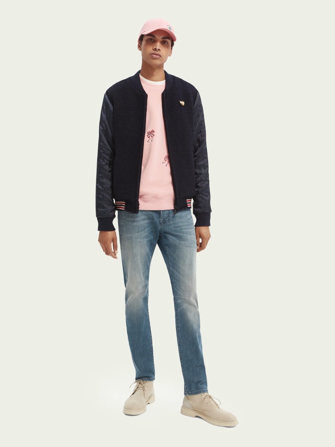 Scotch & Soda Ralston regular slim jeans — Grassland