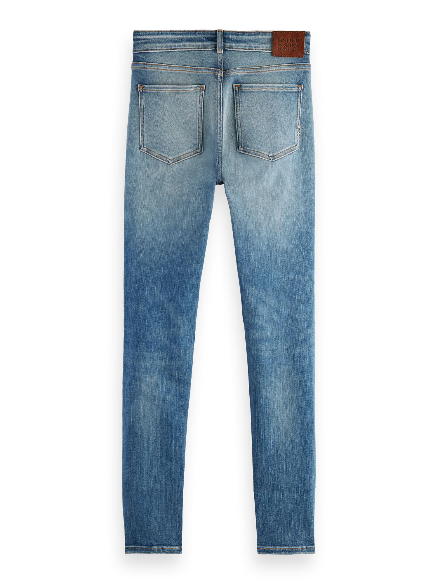 SCOTCH & SODA La Bohemienne Skinny Jeans — Summer Blue