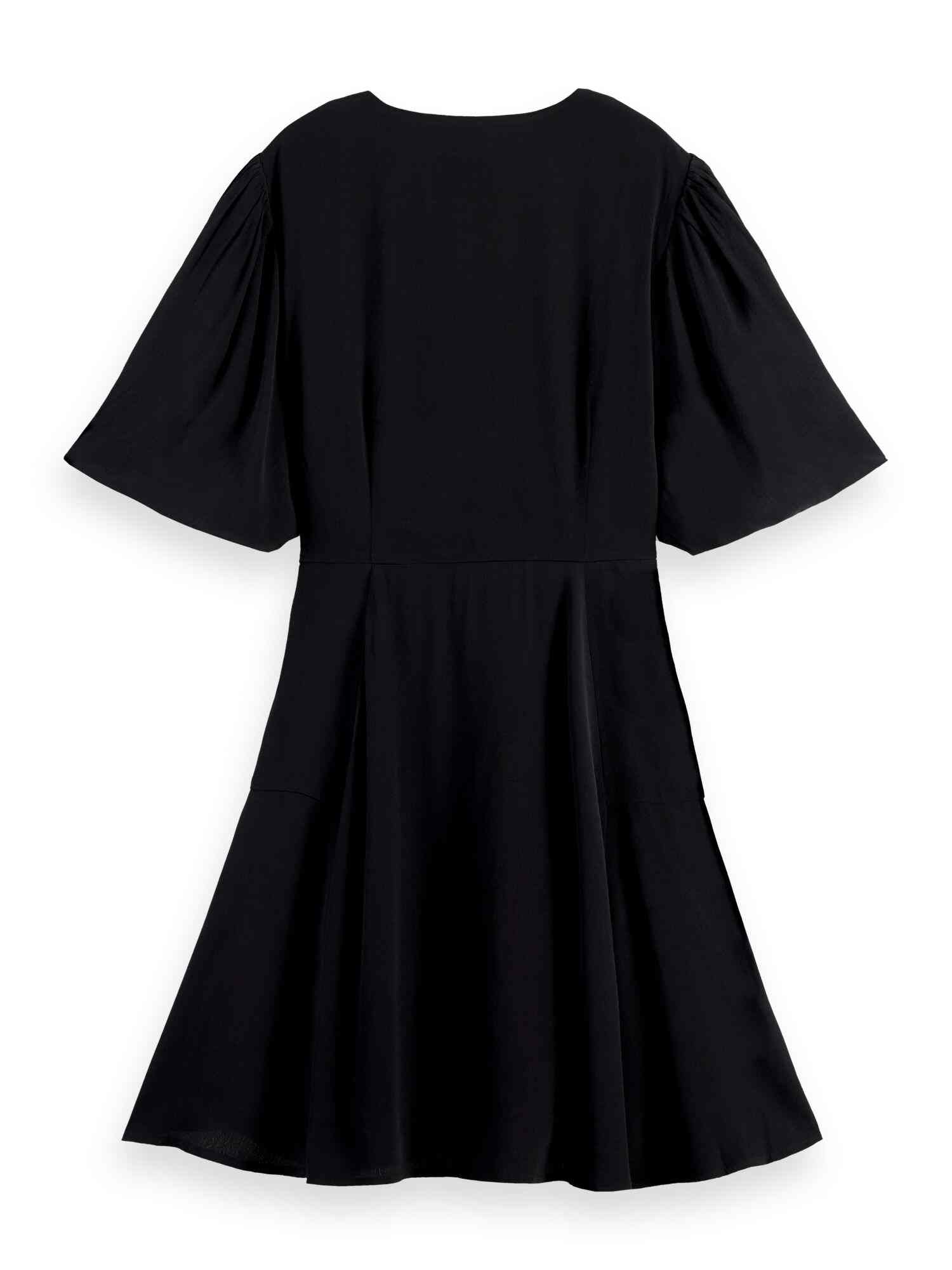 Scotch & Soda V-neck s/s flowy shirt dress