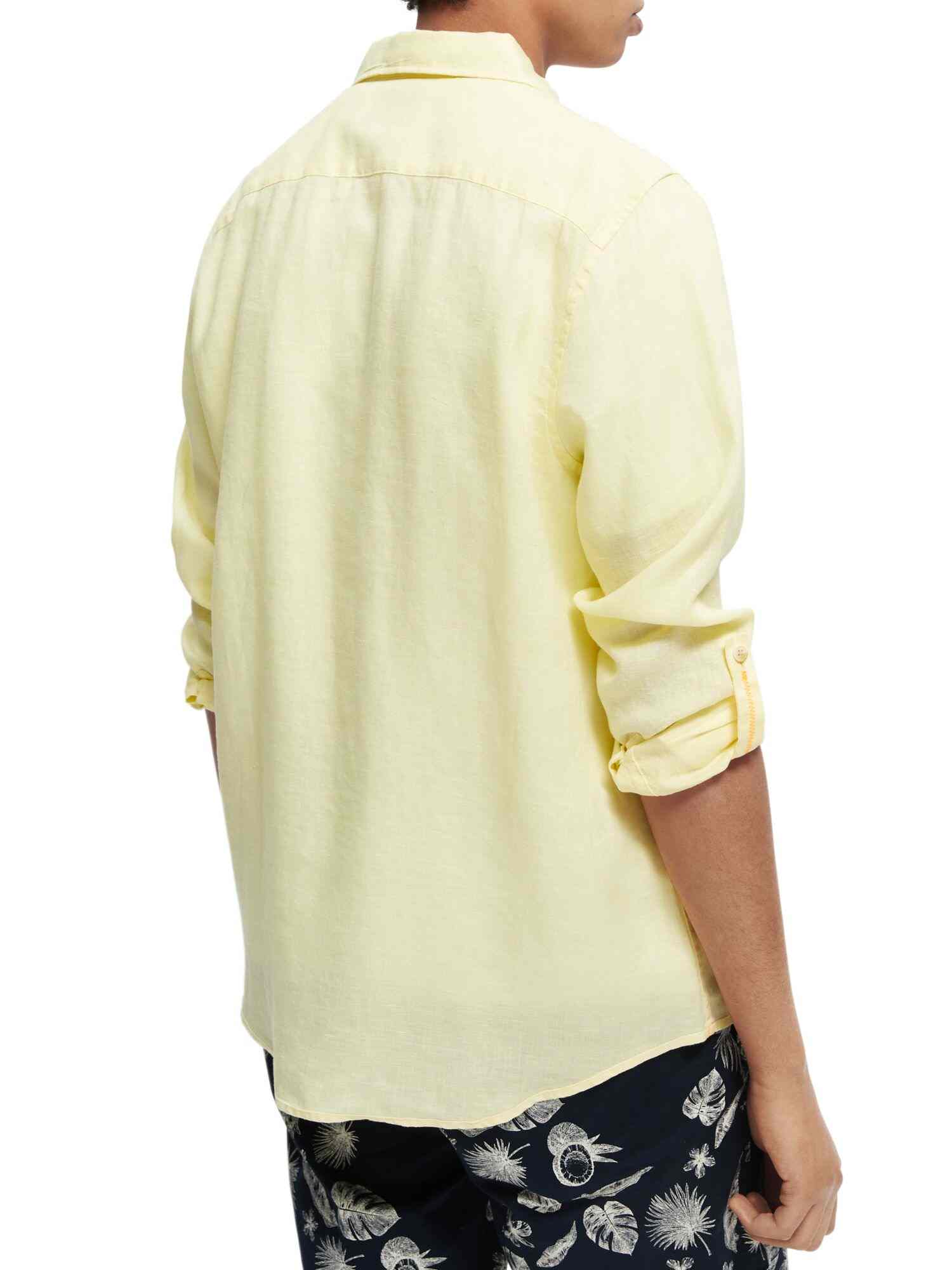 SCOTCH & SODA Regular Fit Linen Shirt