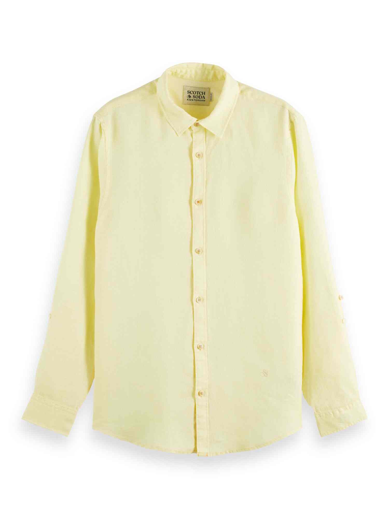 SCOTCH & SODA Regular Fit Linen Shirt