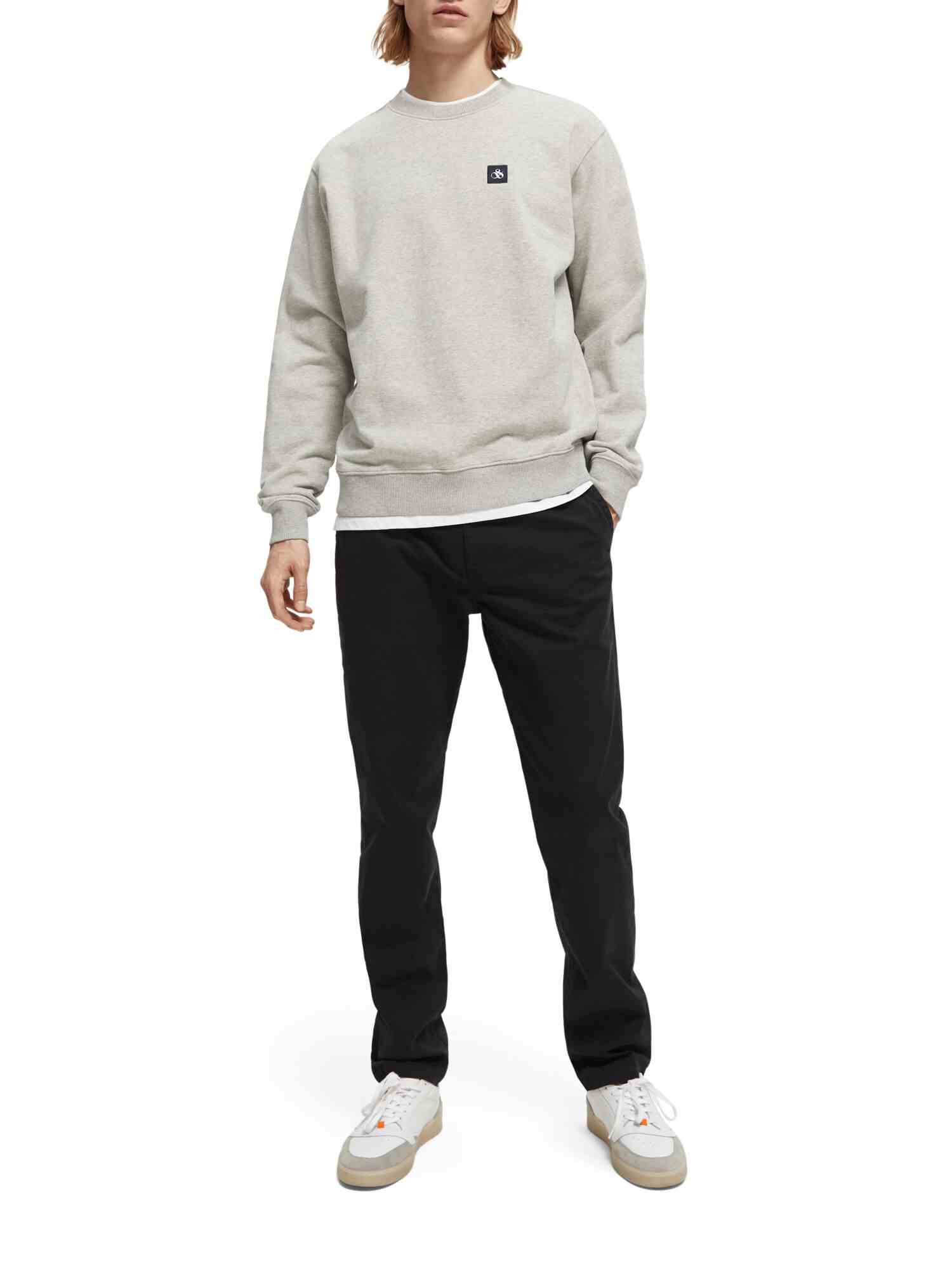 Scotch & Soda Essentials - Stuart regular slim-fit contains organic cotton