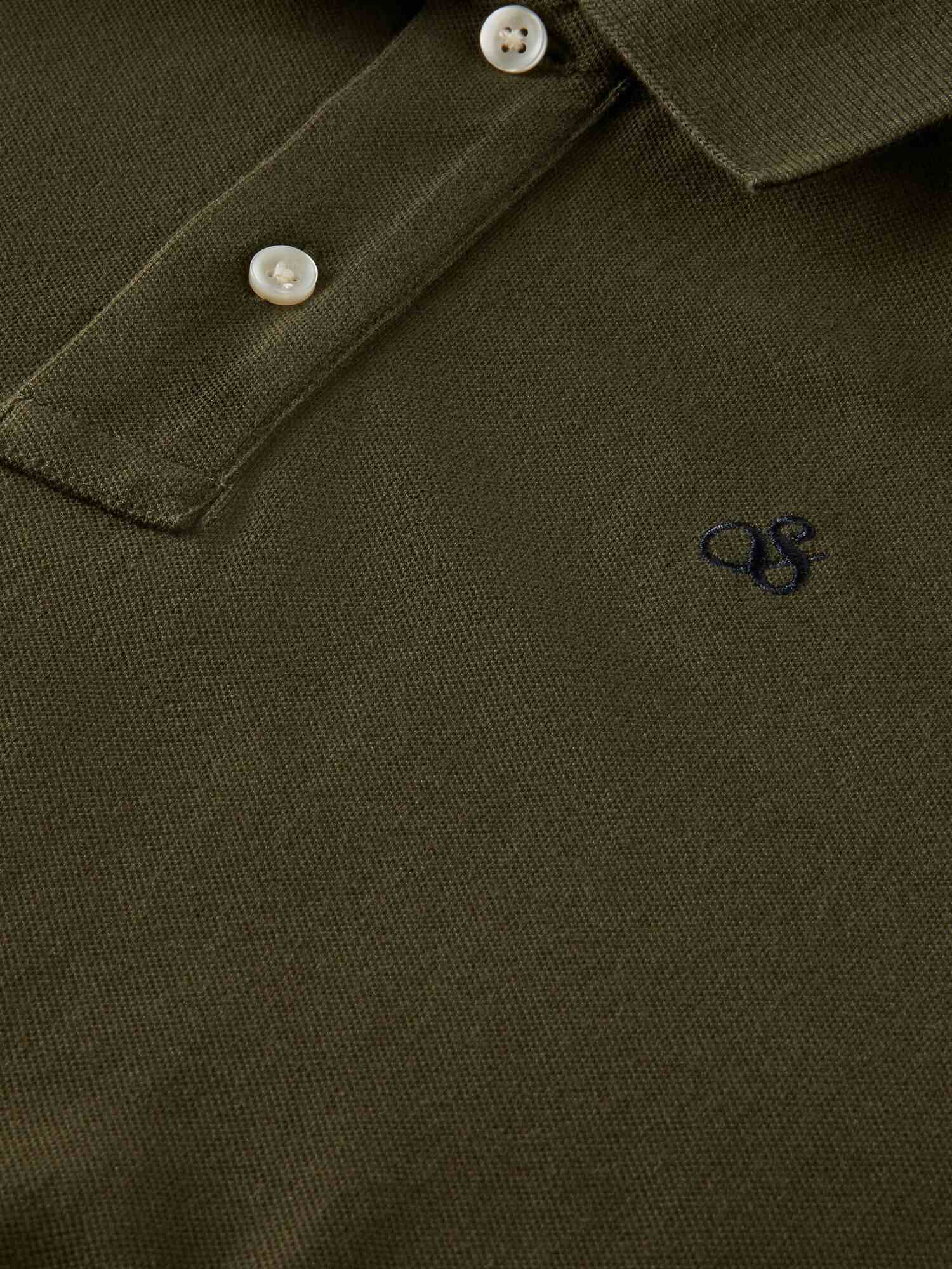 Scotch & Soda Essentials - Organic cotton pique polo