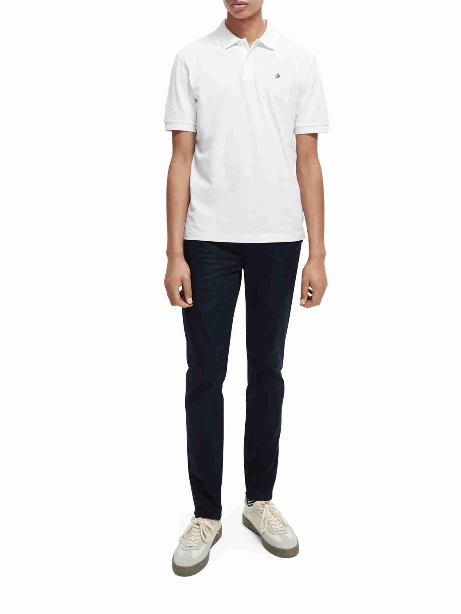 Scotch & Soda Essentials - Organic cotton pique polo