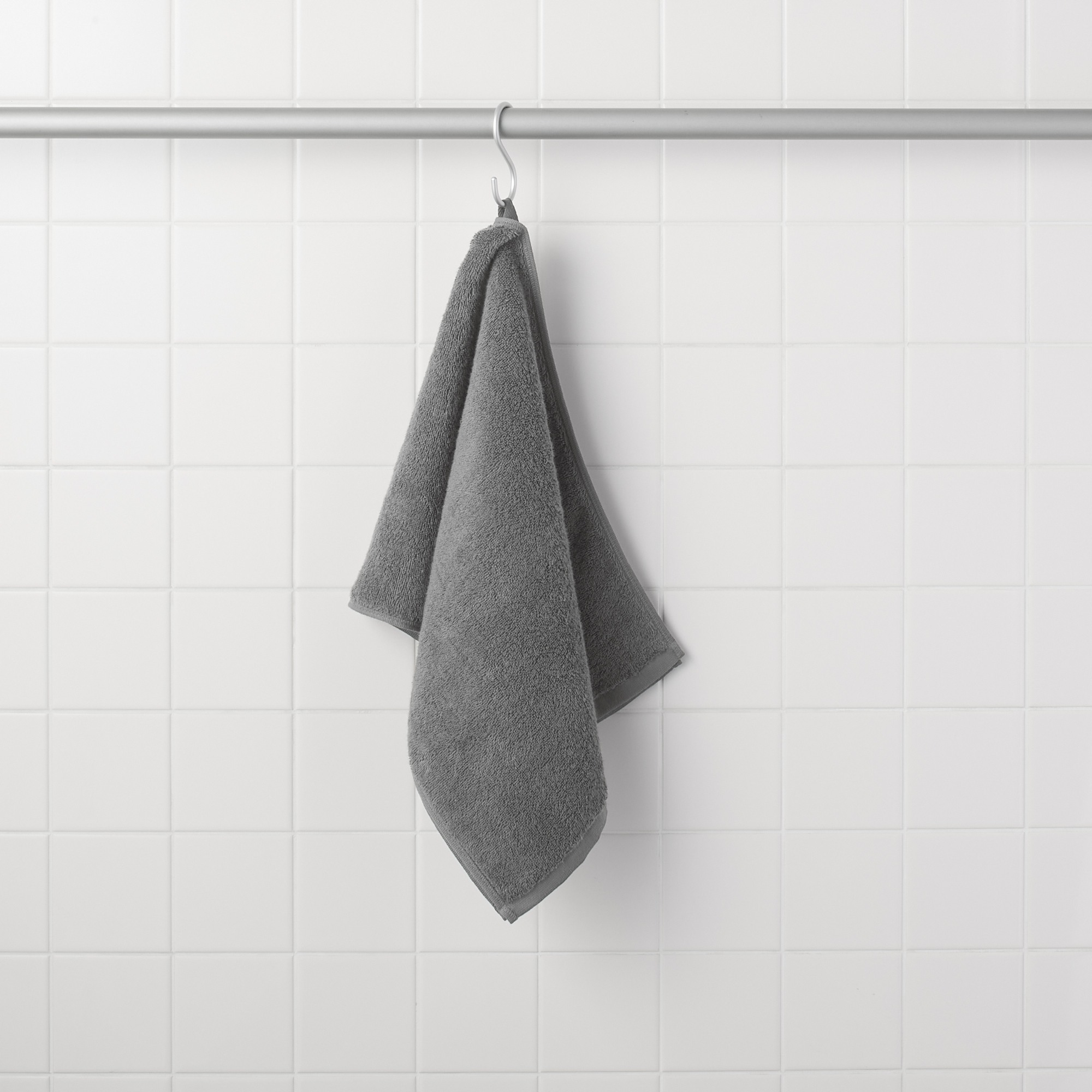 PILE WEAVE FACE TOWEL WITH LOOP