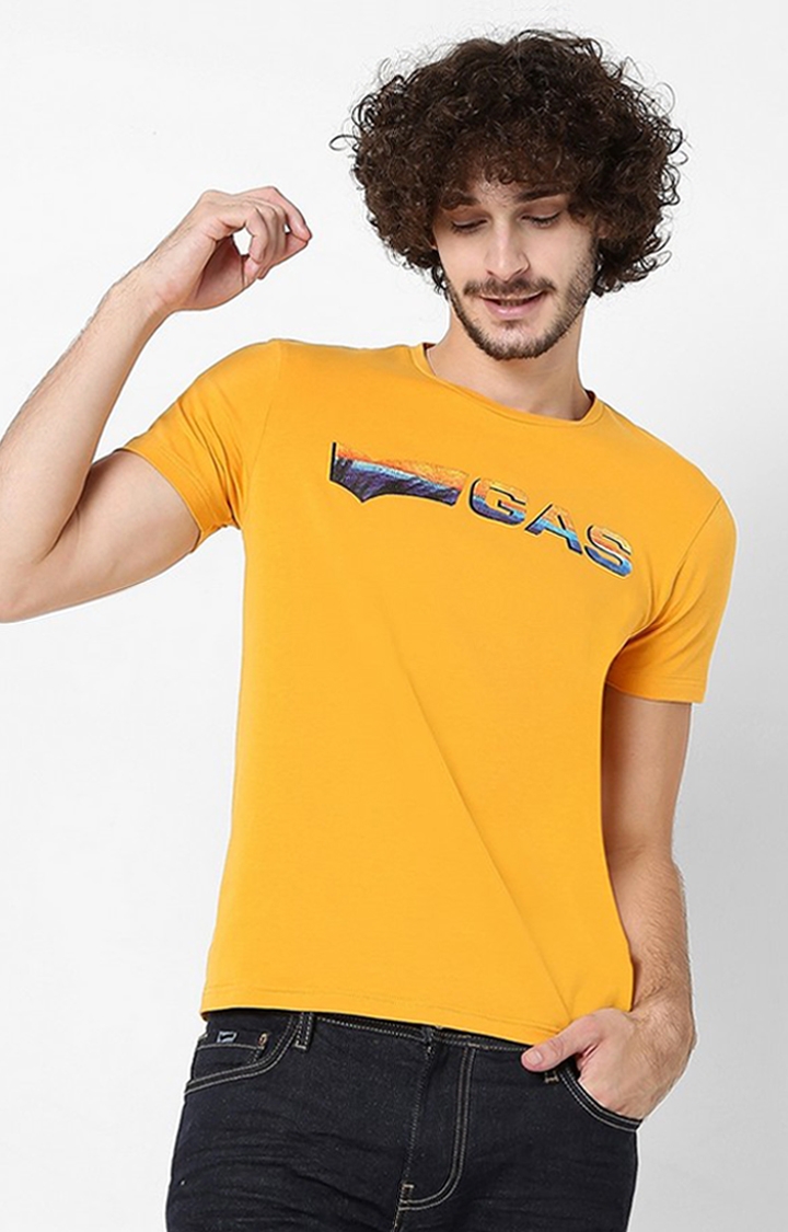 GAS | Scuba Logo Slim Fit Crew-Neck T-shirt