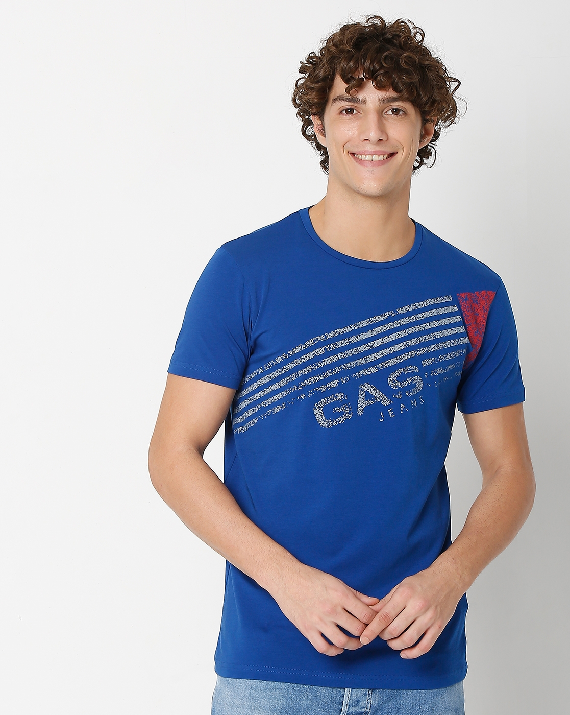 GAS | Scuba Racer Slim Fit Crew-Neck T-shirt