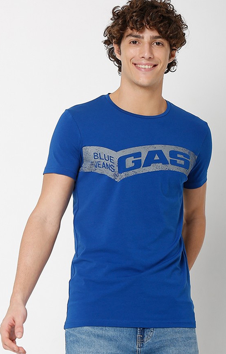 GAS | Scuba Logo Slim Fit Crew-Neck T-shirt