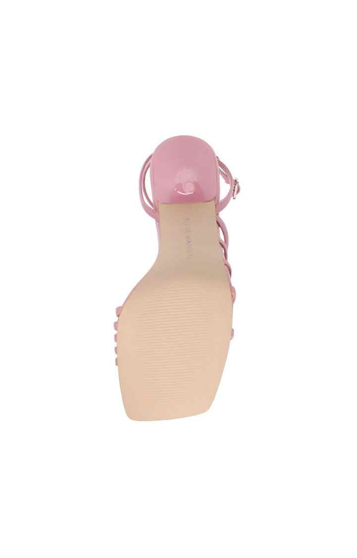 All In Pink Heel Sandals