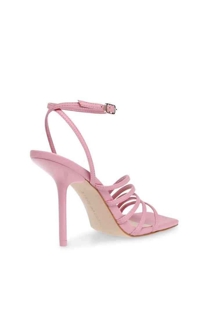 All In Pink Heel Sandals