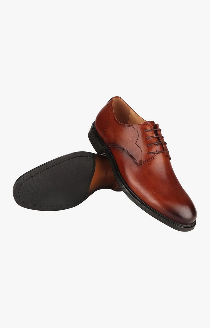 Touchdown Brown Tie-Ups & Dress Loafers