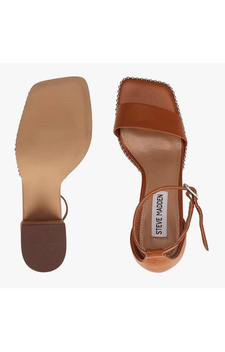 Aviation Brown Heel Sandals