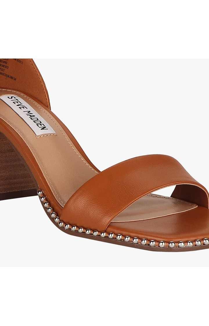 Aviation Brown Heel Sandals