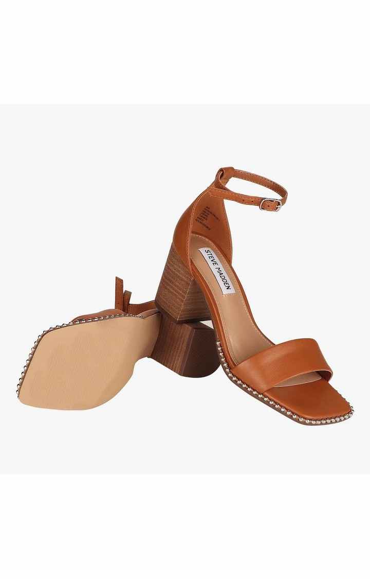 Aviation Brown Heel Sandals