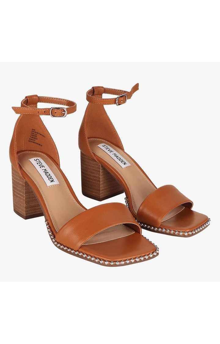 Aviation Brown Heel Sandals