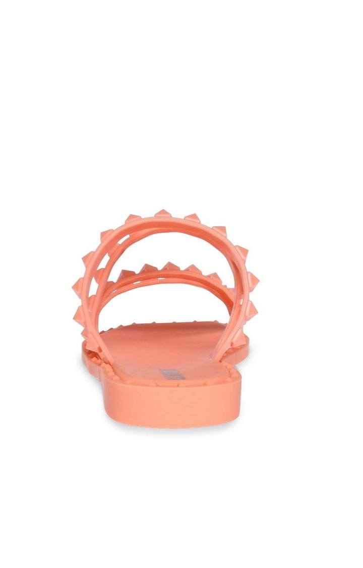 Skyler-J Orange Flats