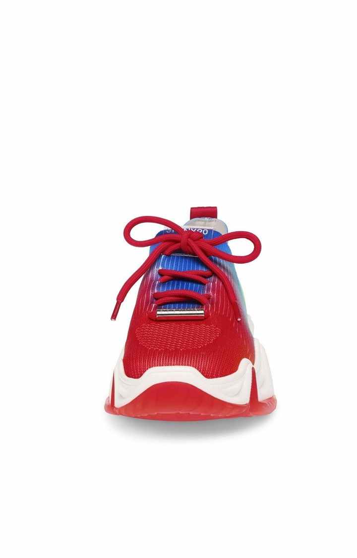 Cityscape Red Sneakers