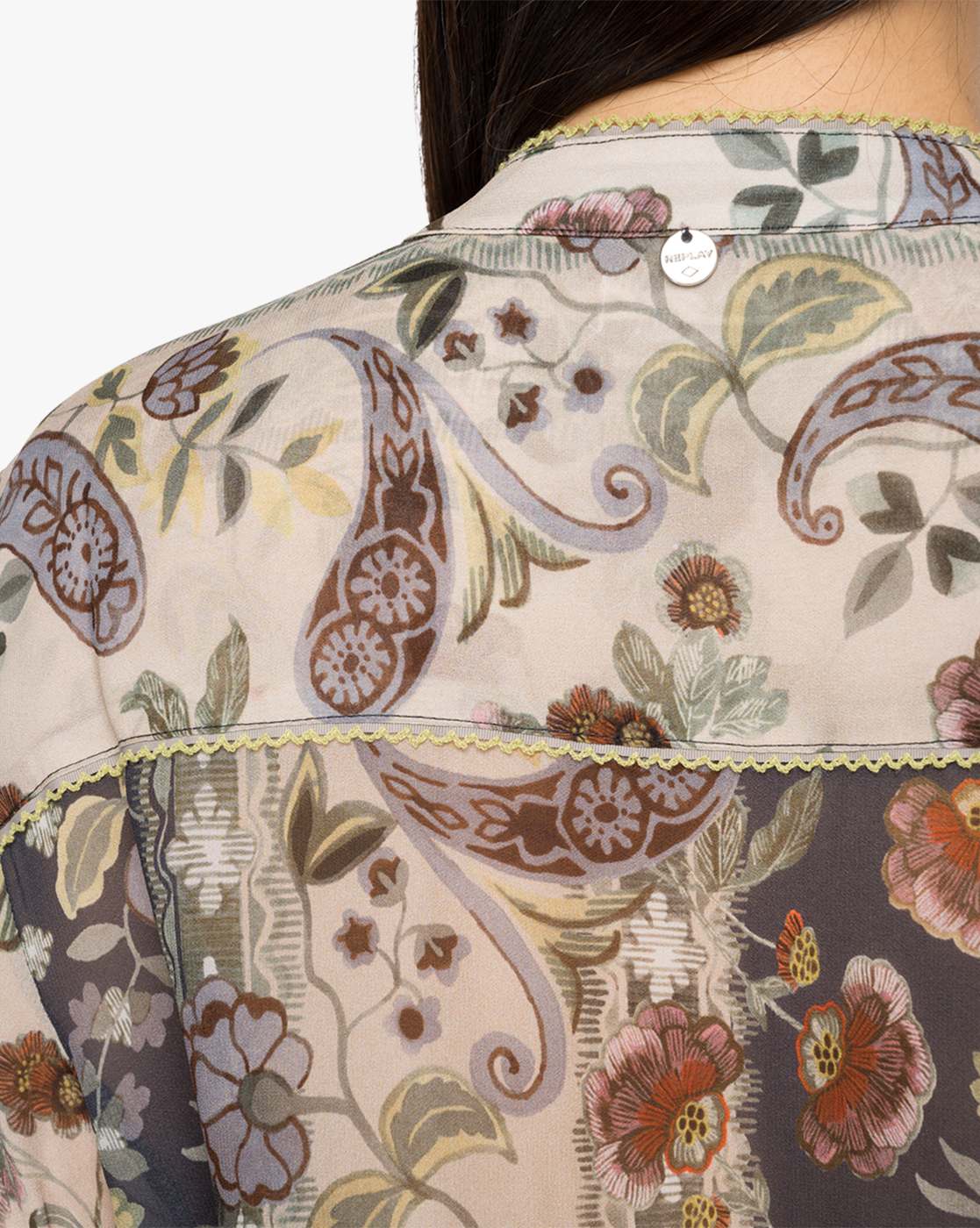 Multicolour Rayon Floral Printed Shirt Dress For Women