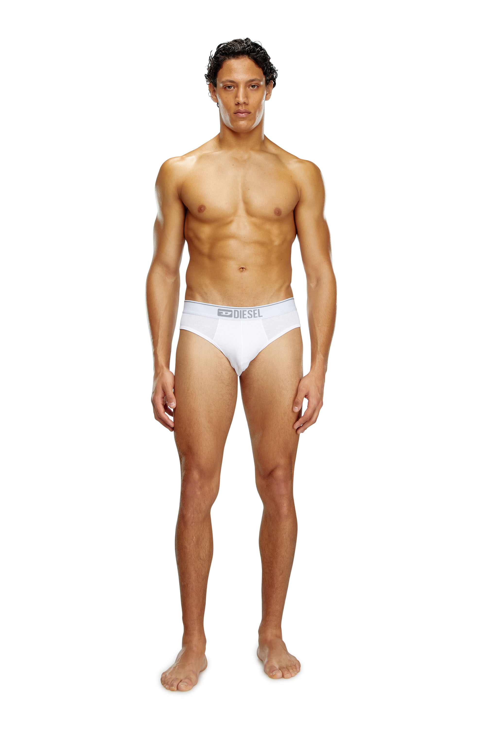 Multi Three-pack of plain logo briefs