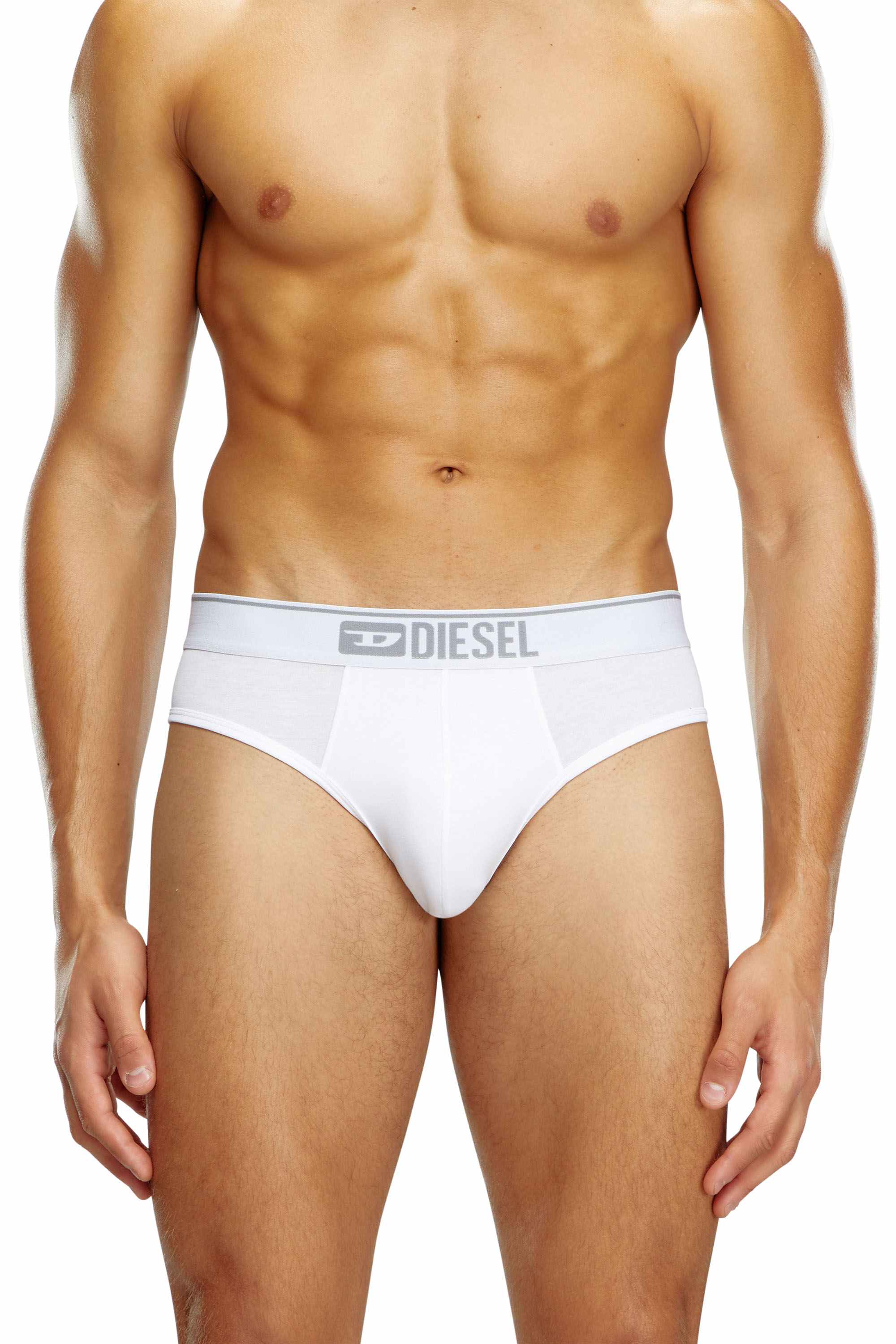 Multi Three-pack of plain logo briefs