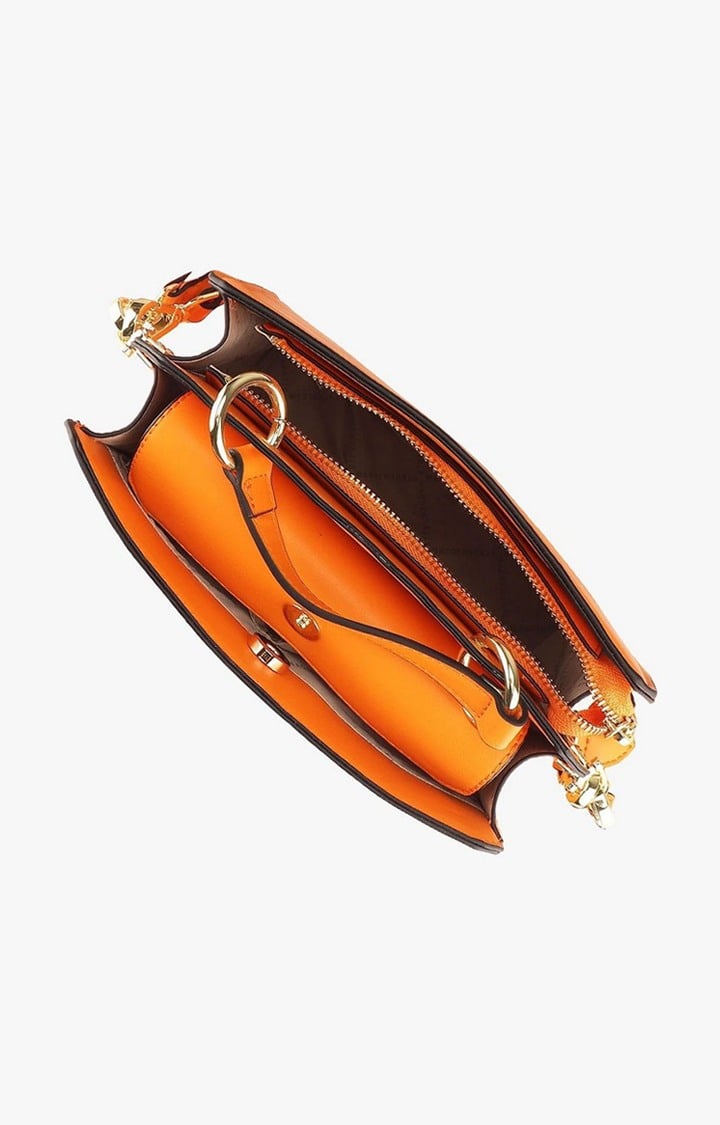 Bevelyn Orange Handbags