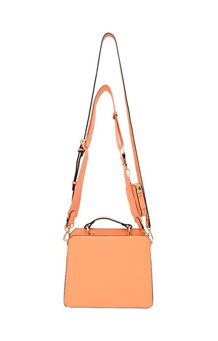 Bevelyn Orange Handbags