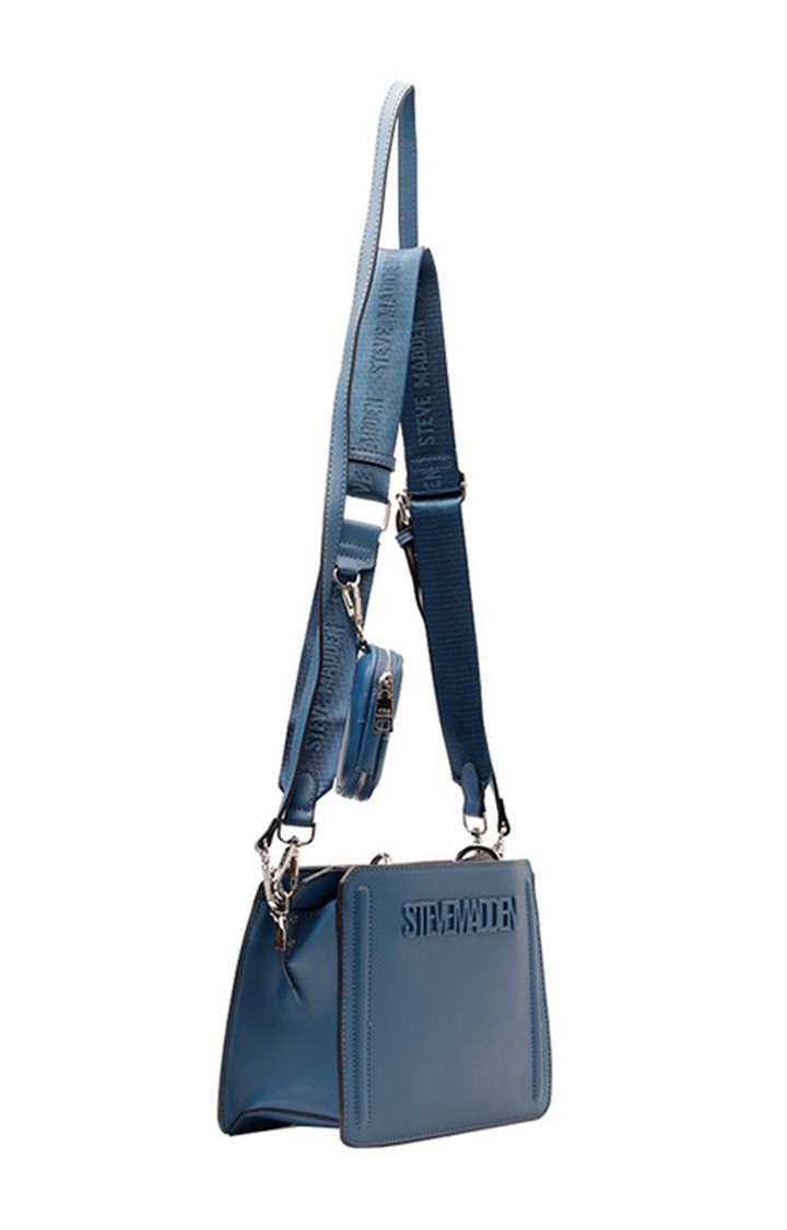 Bevelyn Blue Handbags