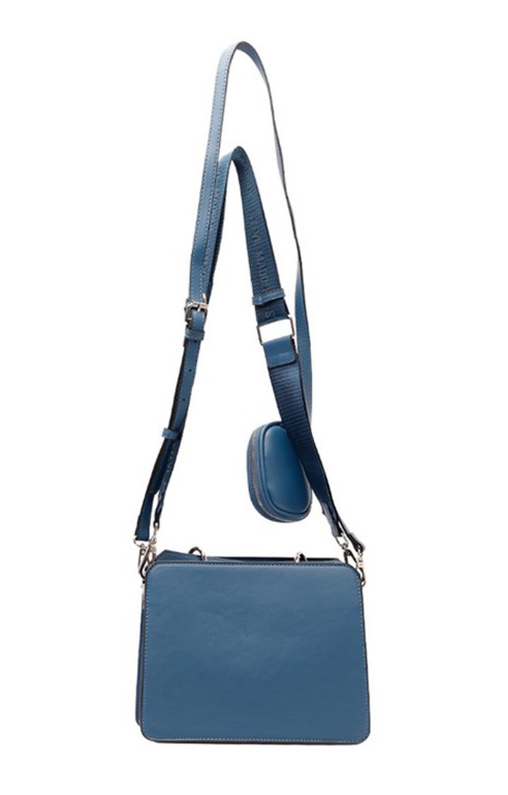 Bevelyn Blue Handbags