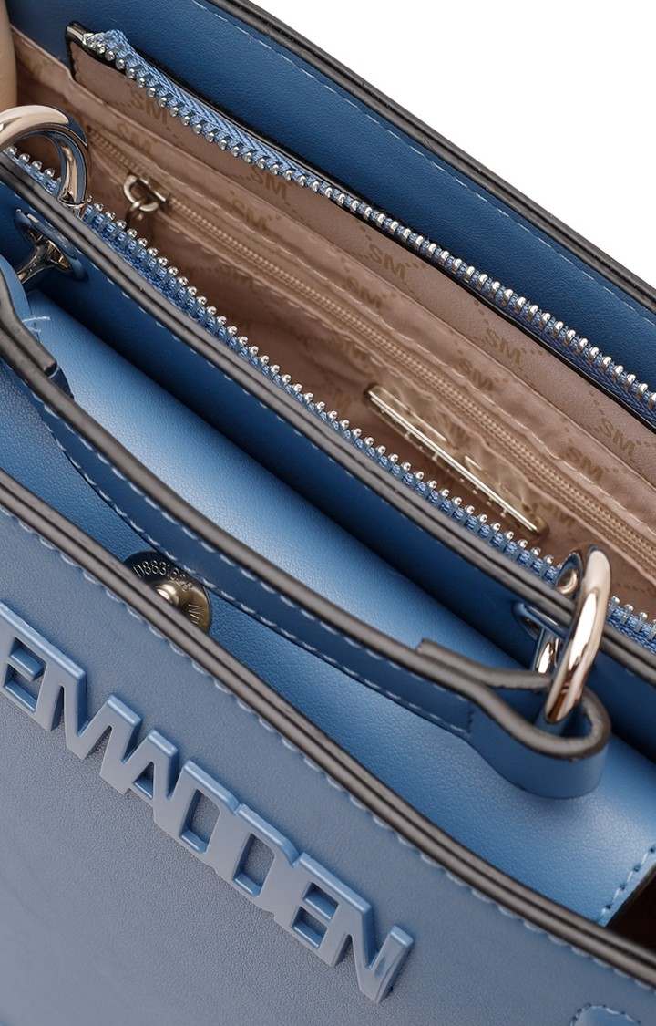 Bevelyn Blue Handbags