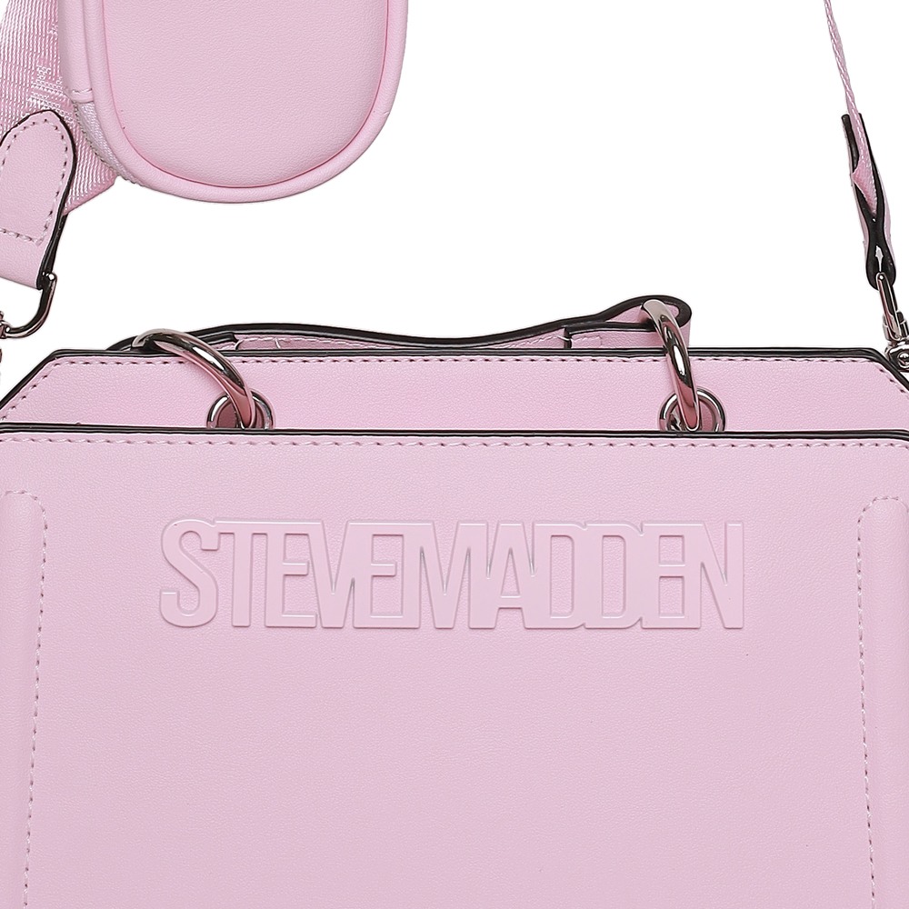 Bevelyn Chalk Pink Satchel