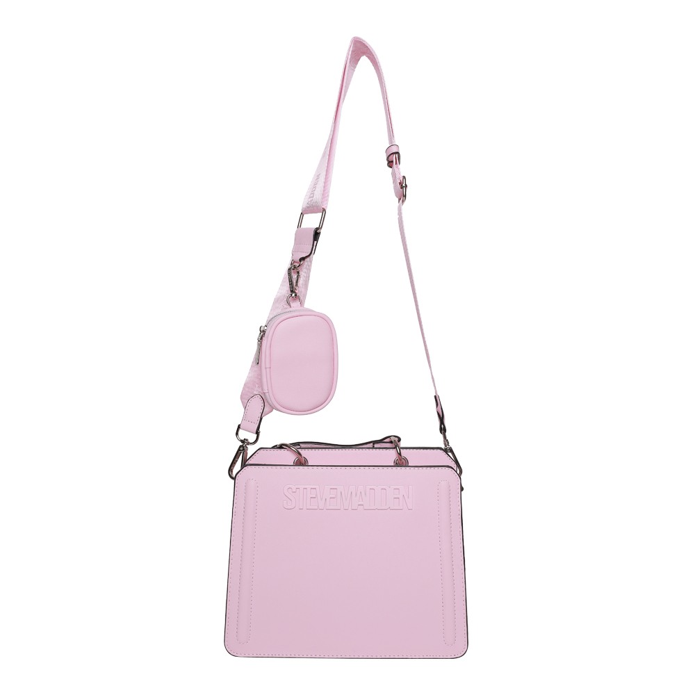 Bevelyn Chalk Pink Satchel
