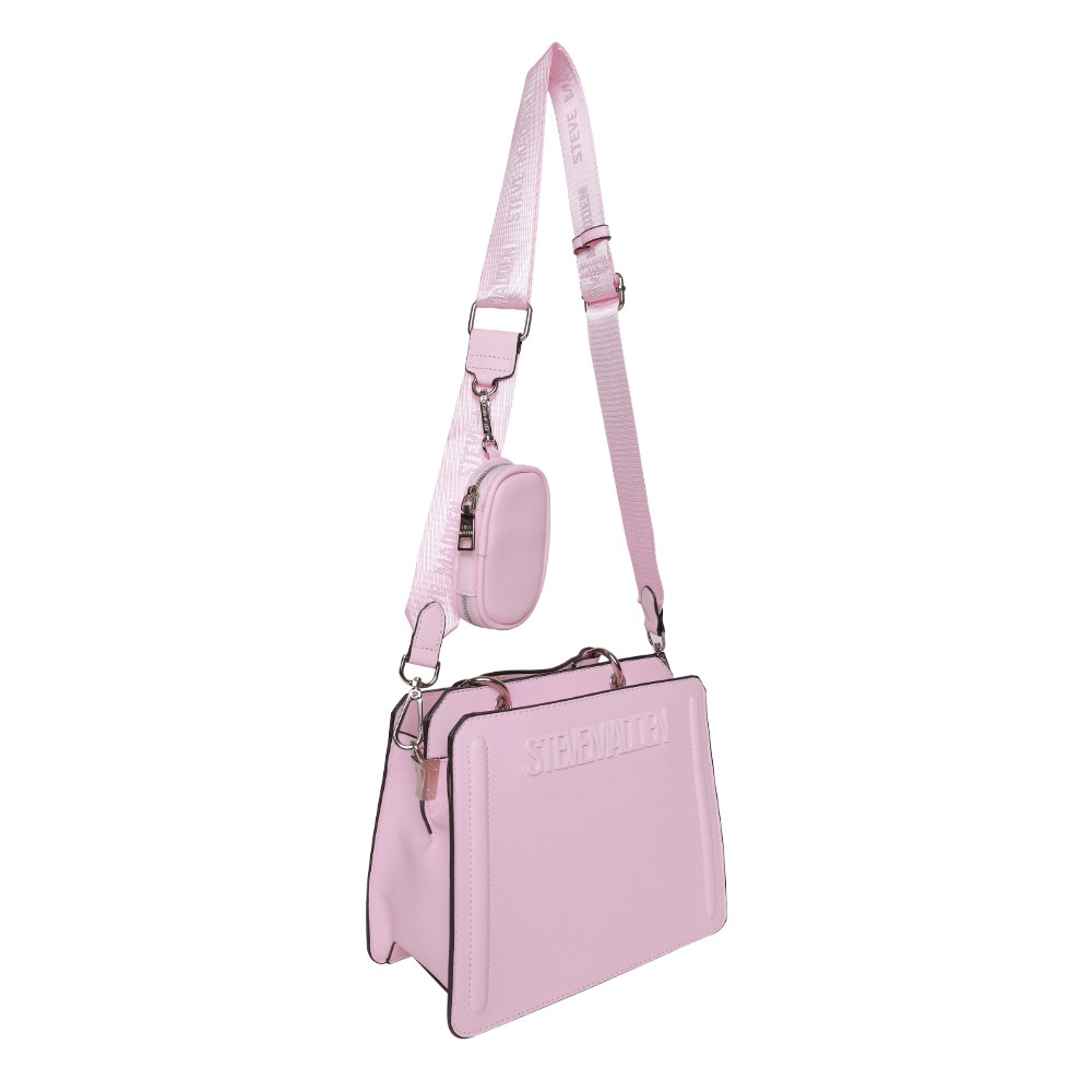 Bevelyn Chalk Pink Satchel