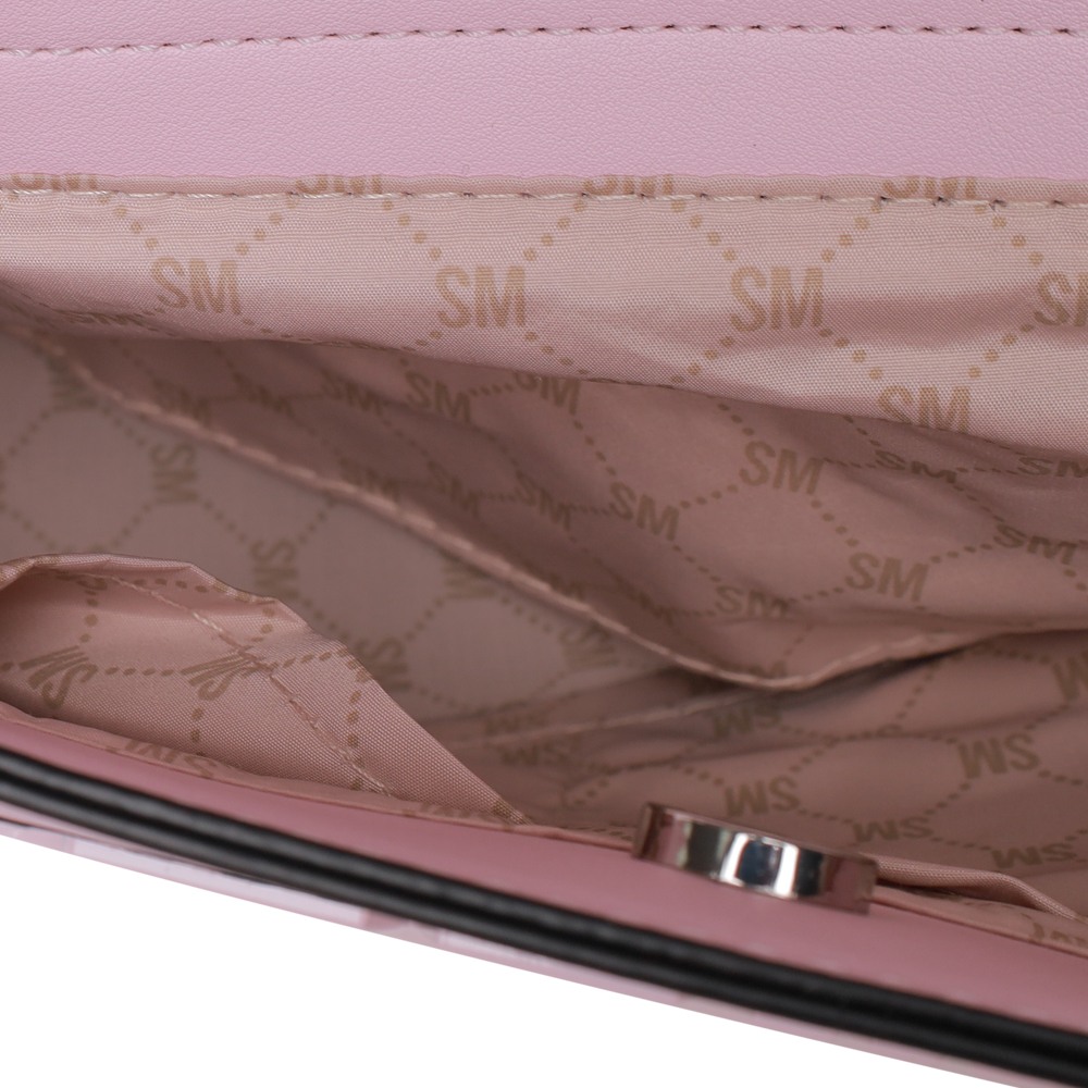 Bevelyn Chalk Pink Satchel