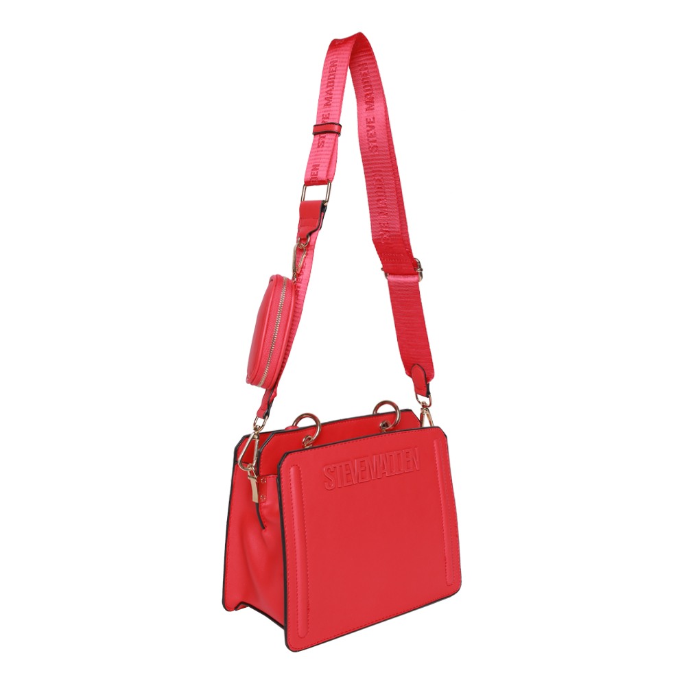 Bevelyn Lipstick Red Satchel