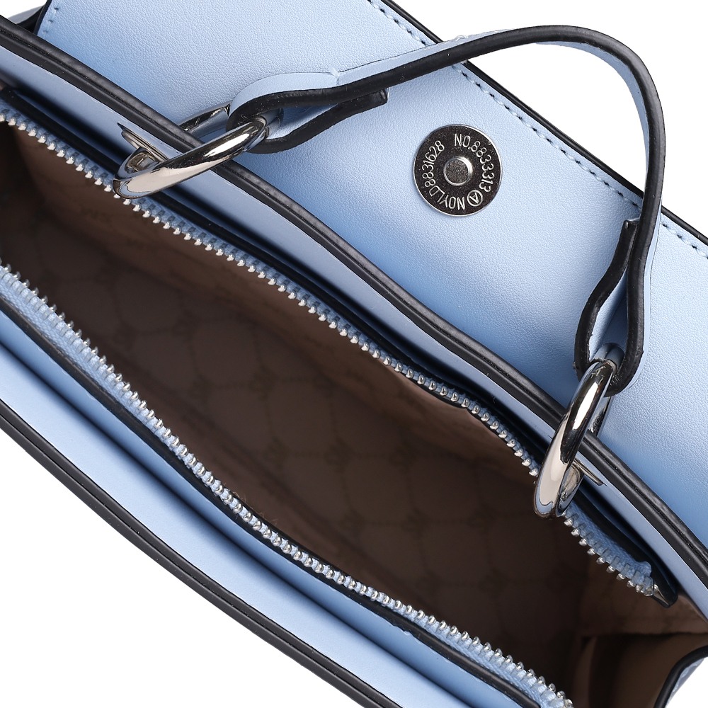 Bevelyn Ice Blue Satchel