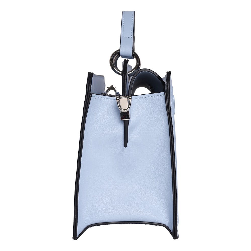 Bevelyn Ice Blue Satchel