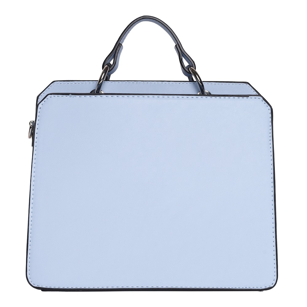 Bevelyn Ice Blue Satchel