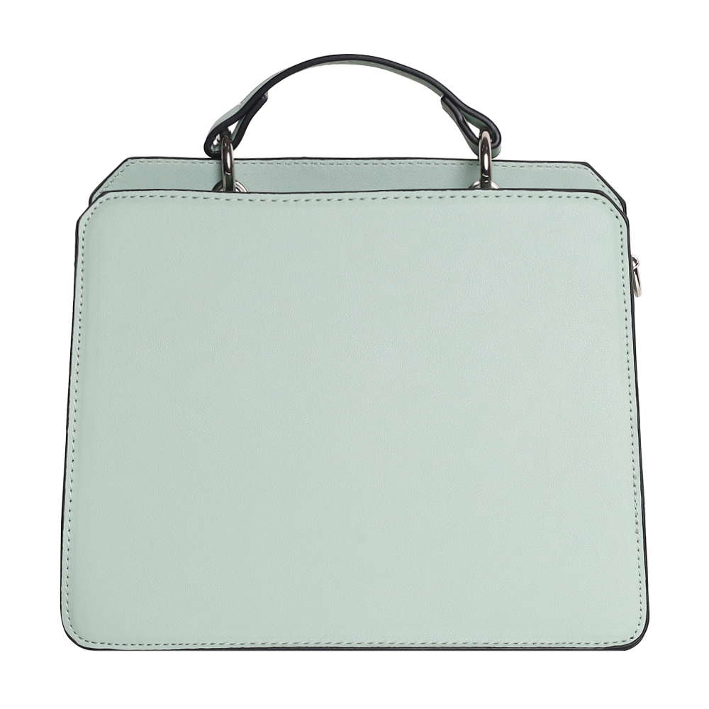 Bevelyn Frosty Green Satchel