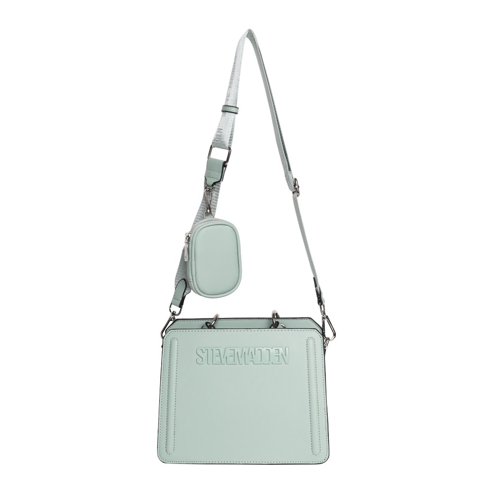 Bevelyn Frosty Green Satchel