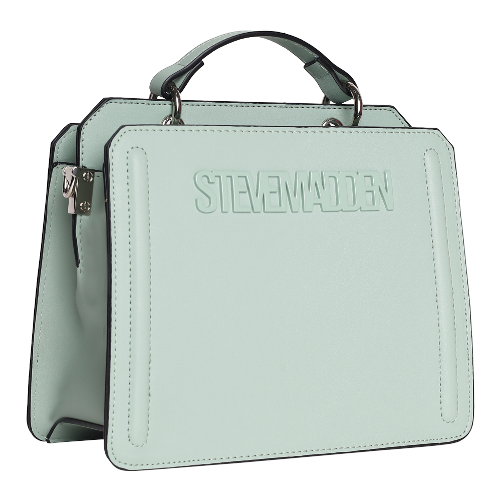 Bevelyn Frosty Green Satchel